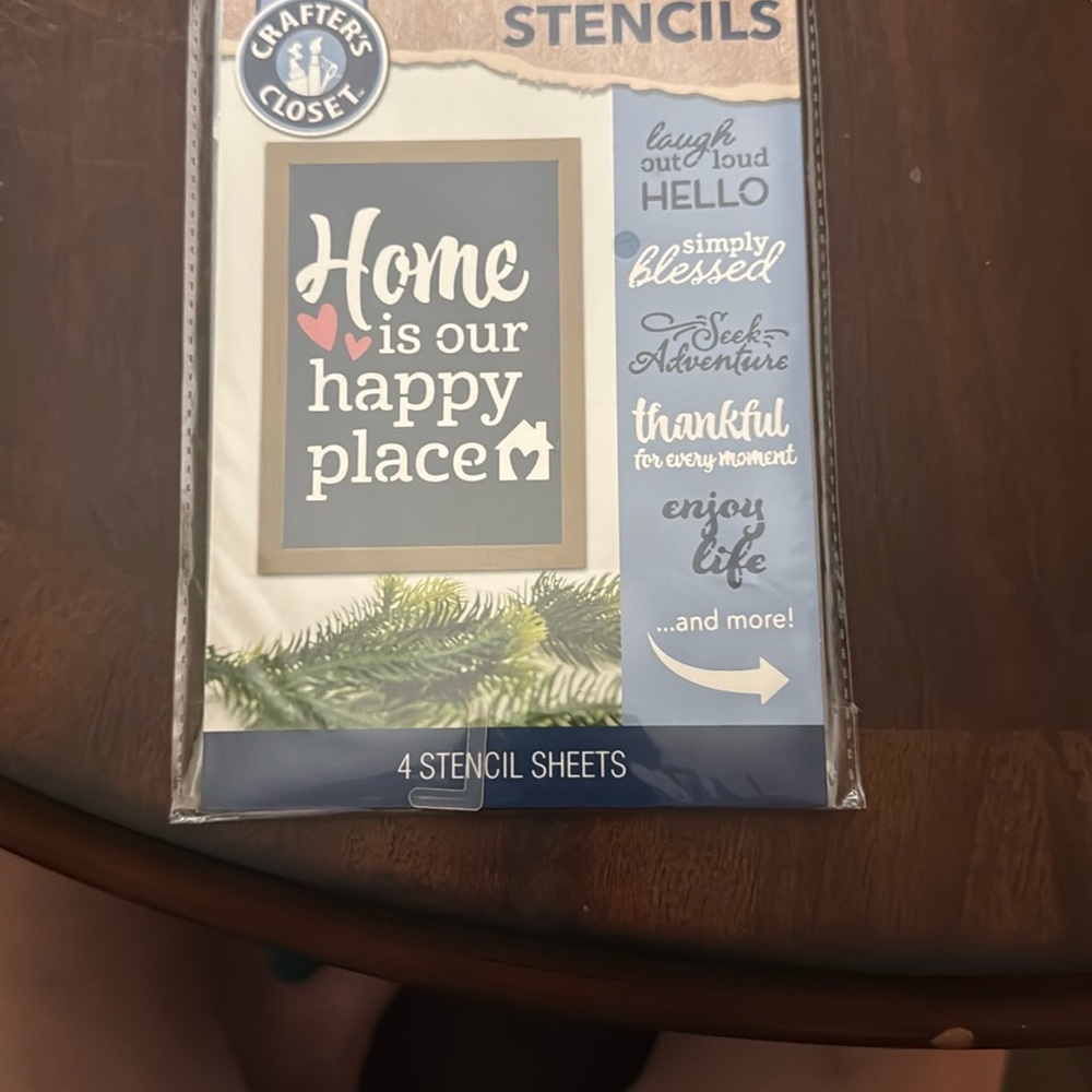 NWOTStencil Sheets - Home Design